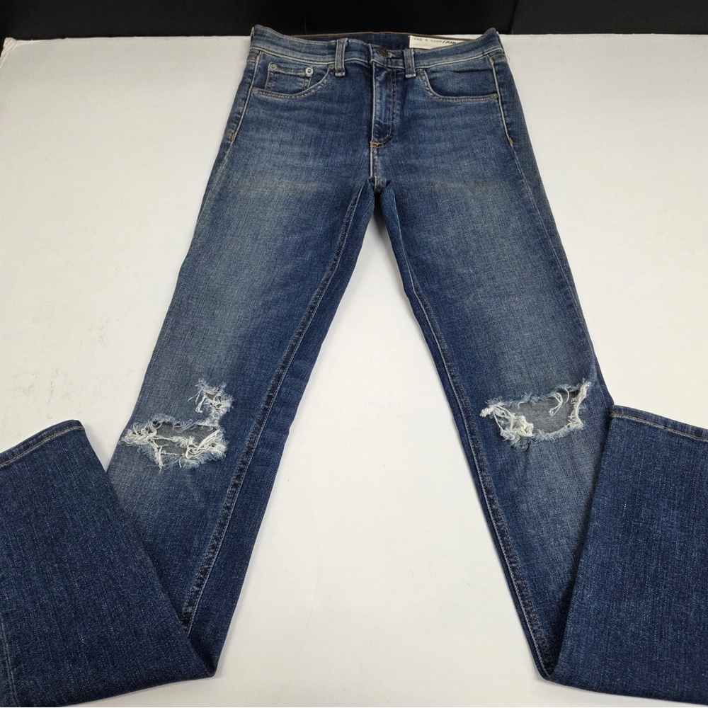 rag & bone Women's High Rise Jeans - Blue